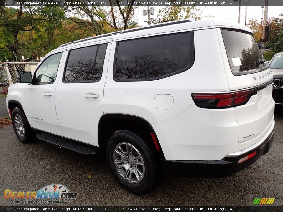 Bright White 2023 Jeep Wagoneer Base 4x4 Photo #3