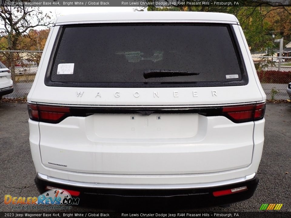 Bright White 2023 Jeep Wagoneer Base 4x4 Photo #4