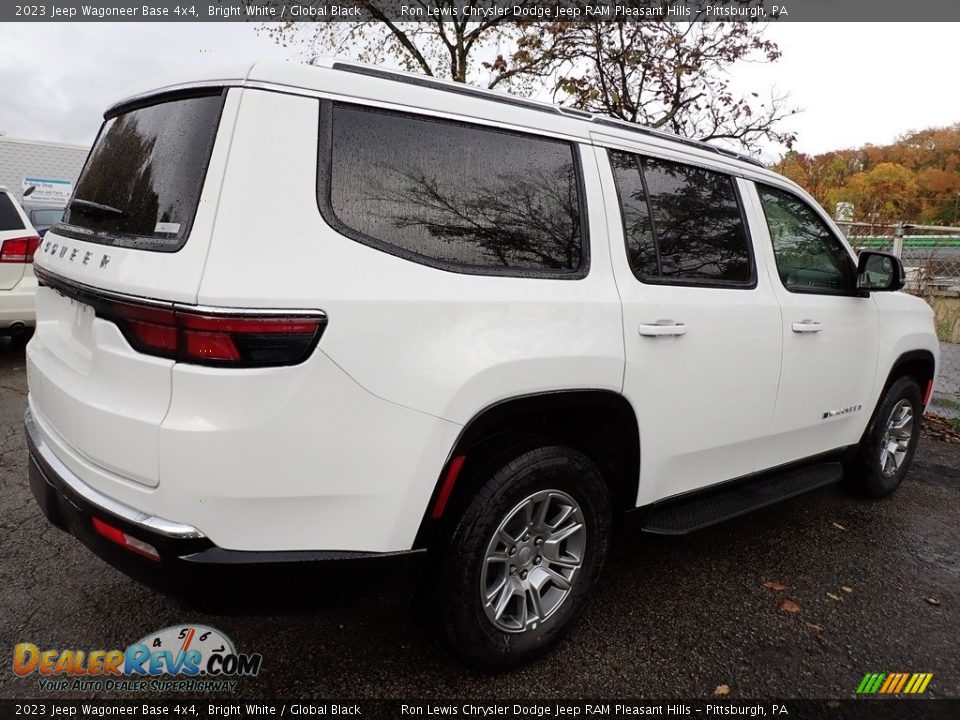 Bright White 2023 Jeep Wagoneer Base 4x4 Photo #6