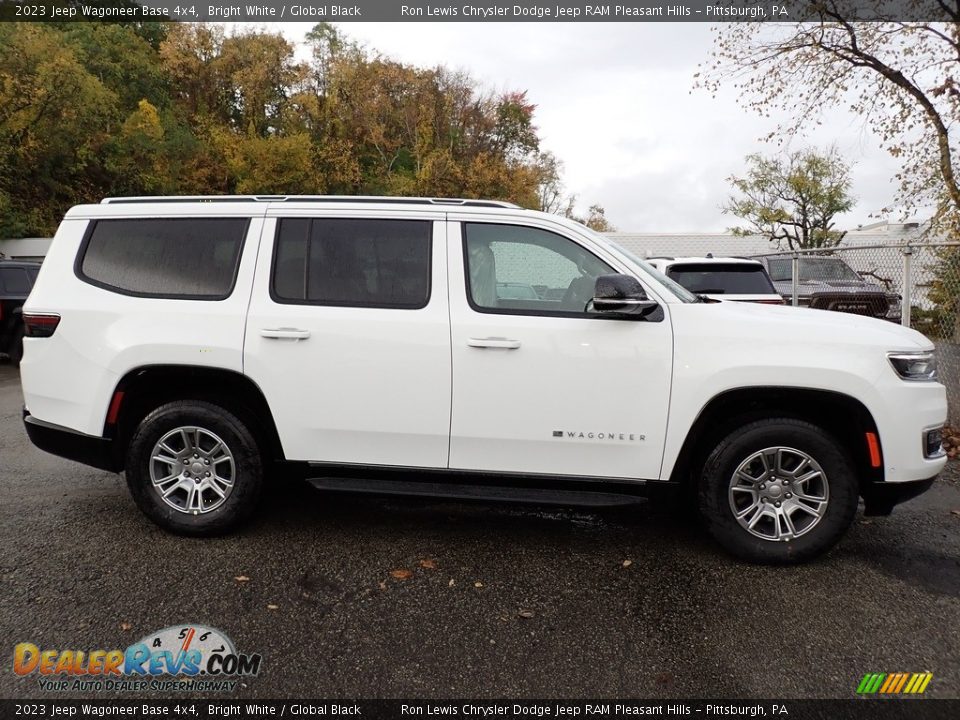 Bright White 2023 Jeep Wagoneer Base 4x4 Photo #7