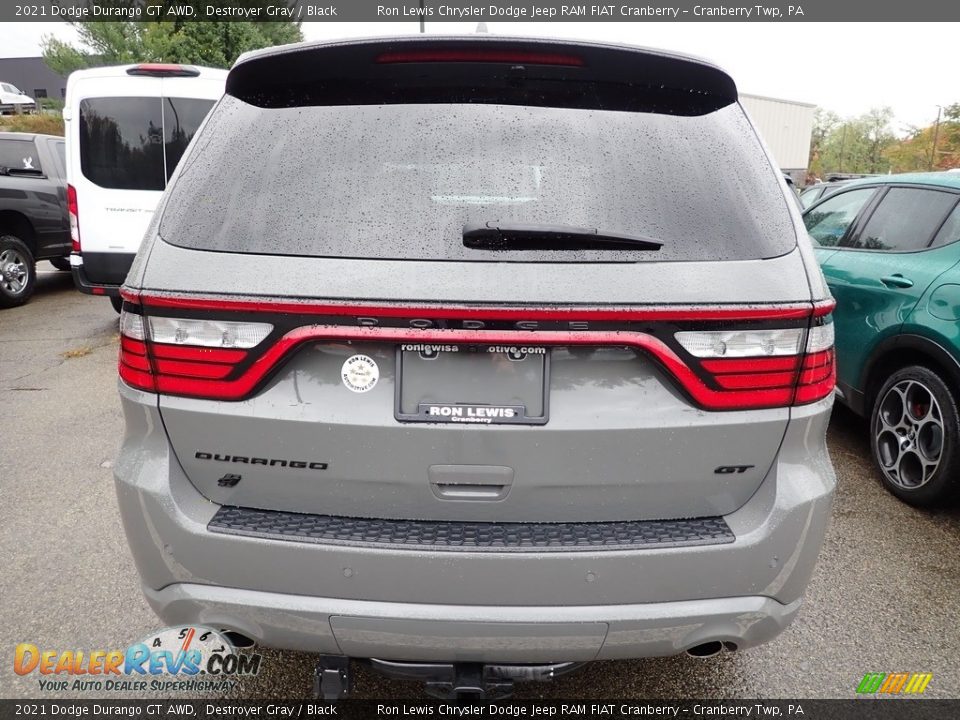 2021 Dodge Durango GT AWD Destroyer Gray / Black Photo #3