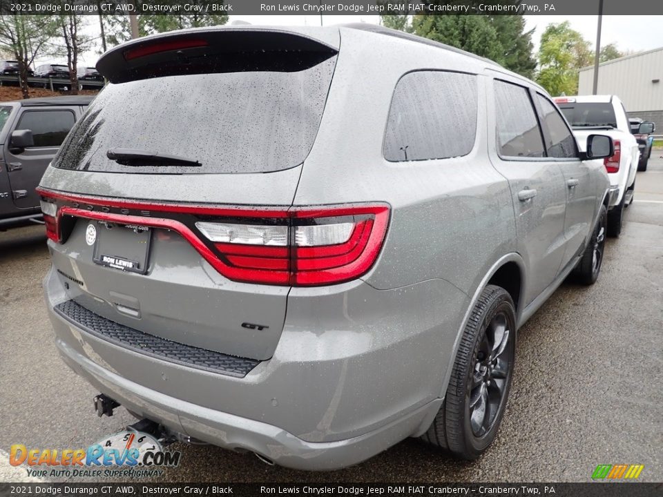 2021 Dodge Durango GT AWD Destroyer Gray / Black Photo #4