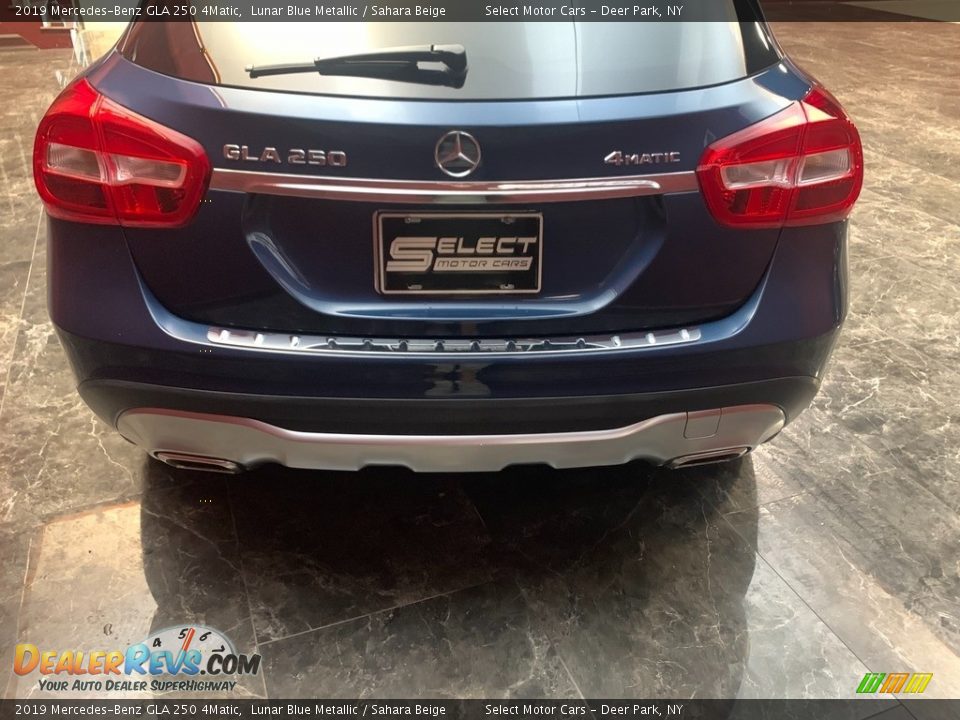 2019 Mercedes-Benz GLA 250 4Matic Lunar Blue Metallic / Sahara Beige Photo #5