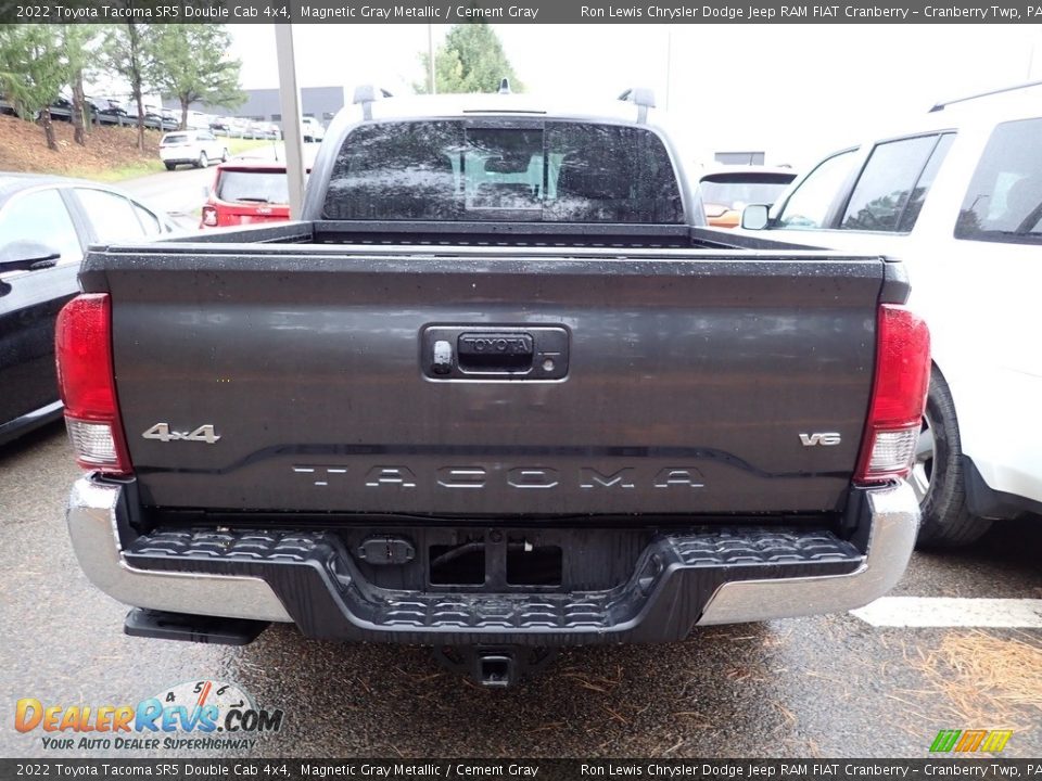 2022 Toyota Tacoma SR5 Double Cab 4x4 Magnetic Gray Metallic / Cement Gray Photo #3