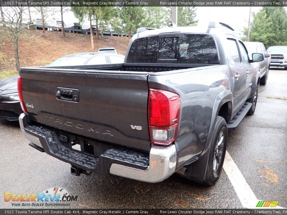 2022 Toyota Tacoma SR5 Double Cab 4x4 Magnetic Gray Metallic / Cement Gray Photo #4