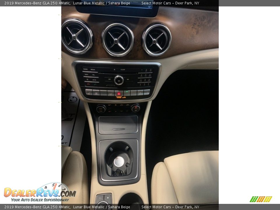 2019 Mercedes-Benz GLA 250 4Matic Lunar Blue Metallic / Sahara Beige Photo #13