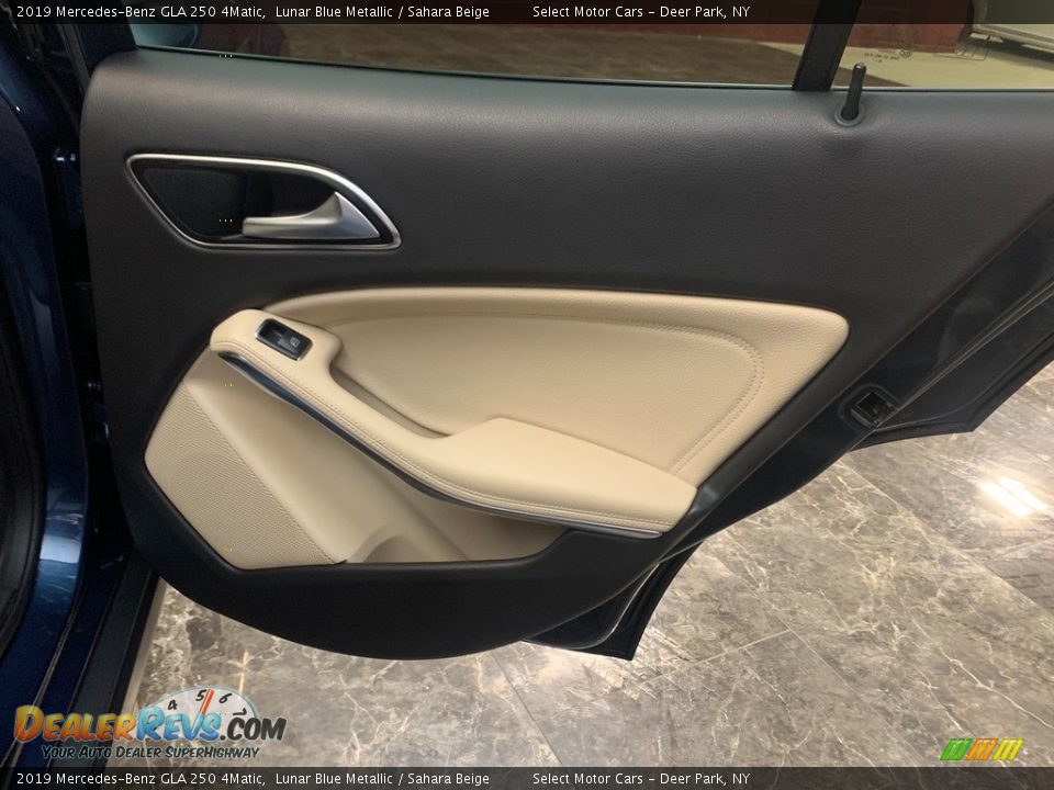 2019 Mercedes-Benz GLA 250 4Matic Lunar Blue Metallic / Sahara Beige Photo #17