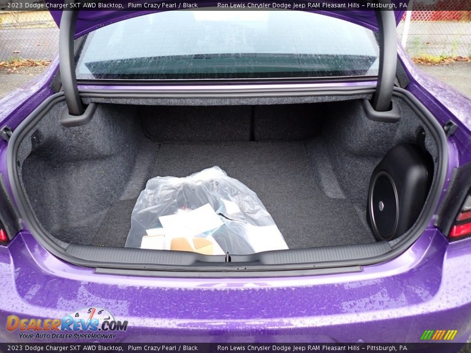 2023 Dodge Charger SXT AWD Blacktop Trunk Photo #5