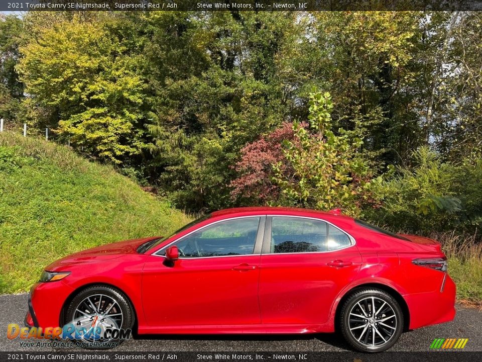 Supersonic Red 2021 Toyota Camry SE Nightshade Photo #1