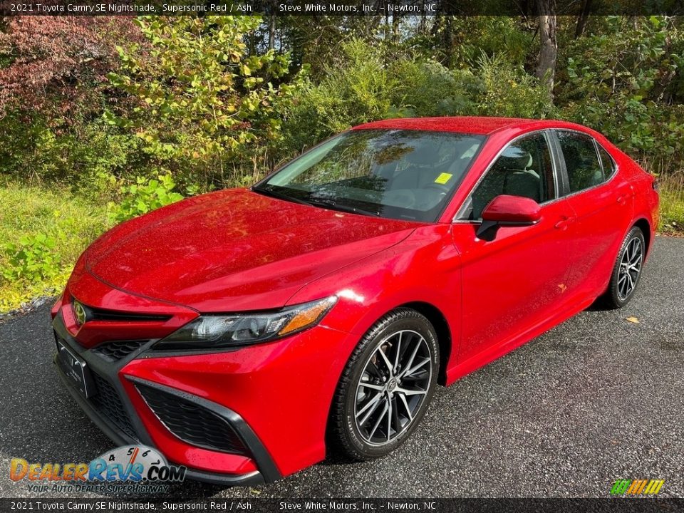 Supersonic Red 2021 Toyota Camry SE Nightshade Photo #3