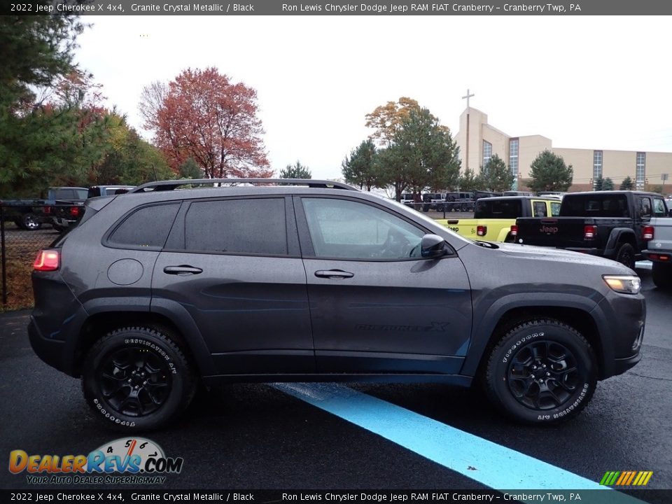 Granite Crystal Metallic 2022 Jeep Cherokee X 4x4 Photo #6