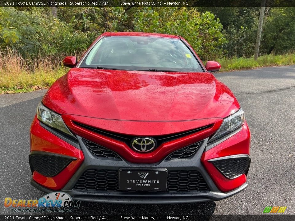 Supersonic Red 2021 Toyota Camry SE Nightshade Photo #4