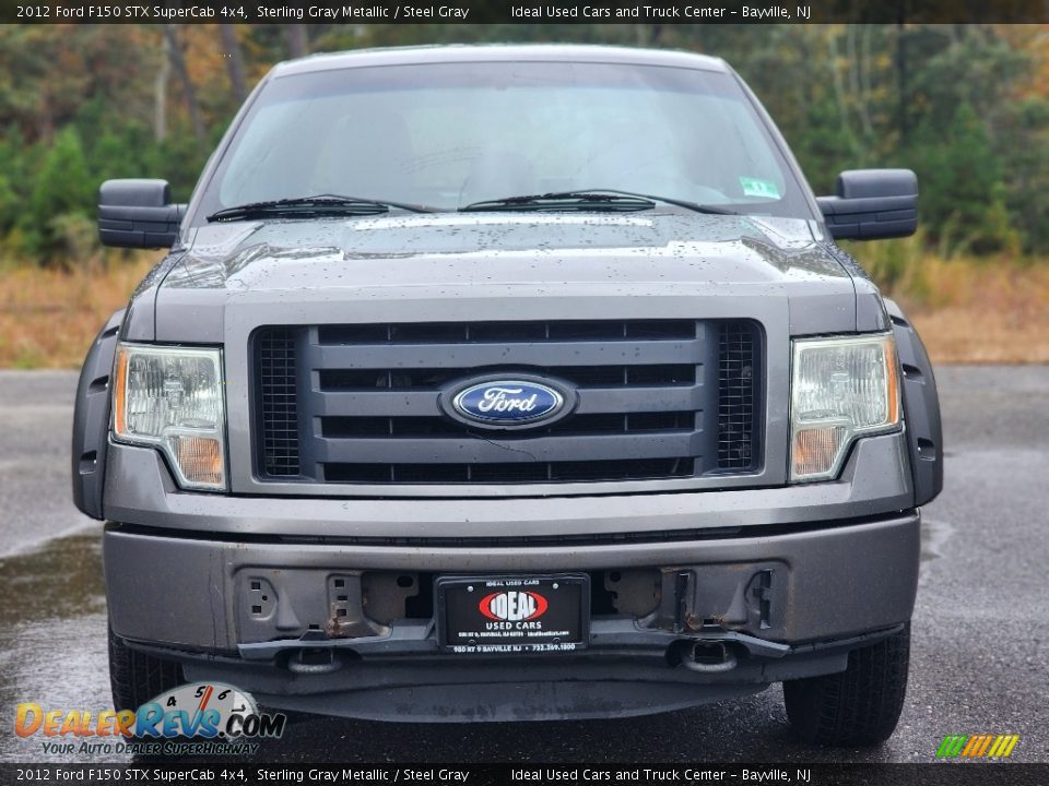 2012 Ford F150 STX SuperCab 4x4 Sterling Gray Metallic / Steel Gray Photo #3