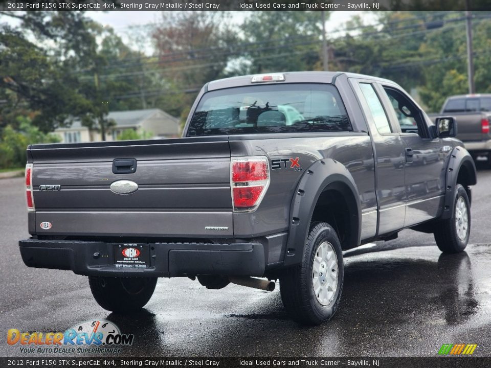 2012 Ford F150 STX SuperCab 4x4 Sterling Gray Metallic / Steel Gray Photo #5