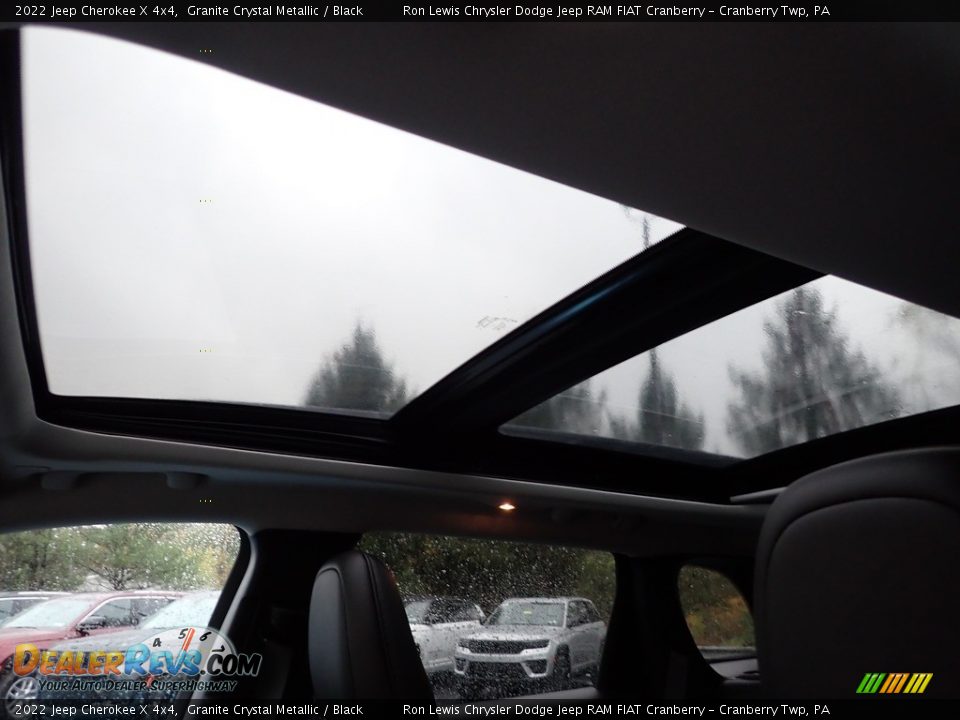 Sunroof of 2022 Jeep Cherokee X 4x4 Photo #16