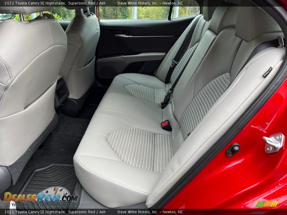 Rear Seat of 2021 Toyota Camry SE Nightshade Photo #14