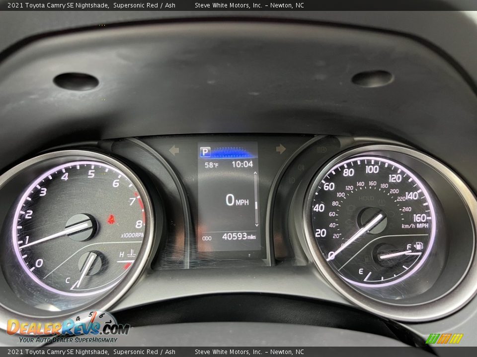 2021 Toyota Camry SE Nightshade Gauges Photo #19