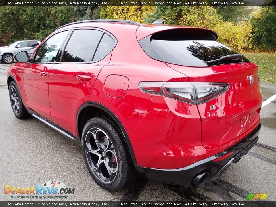 Alfa Rosso (Red) 2024 Alfa Romeo Stelvio Veloce AWD Photo #3