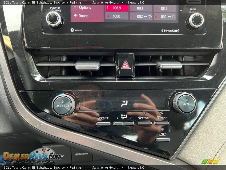 Controls of 2021 Toyota Camry SE Nightshade Photo #22