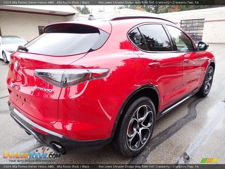 Alfa Rosso (Red) 2024 Alfa Romeo Stelvio Veloce AWD Photo #6