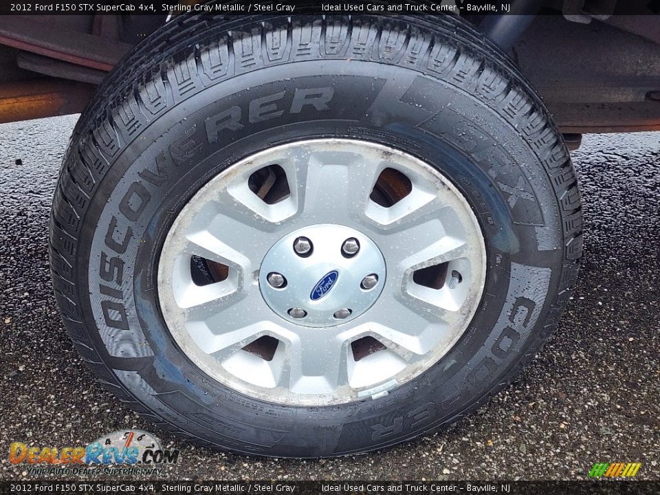 2012 Ford F150 STX SuperCab 4x4 Sterling Gray Metallic / Steel Gray Photo #18