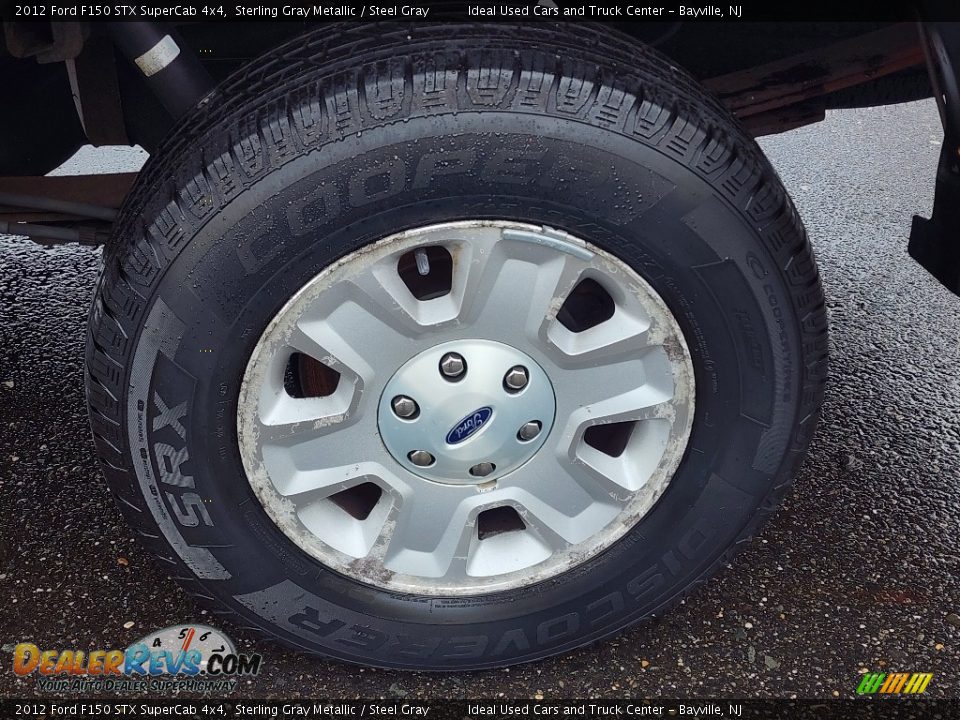 2012 Ford F150 STX SuperCab 4x4 Sterling Gray Metallic / Steel Gray Photo #20