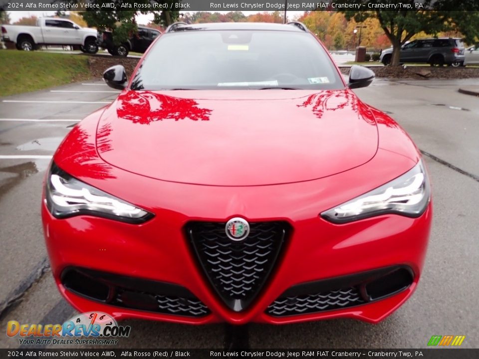 Alfa Rosso (Red) 2024 Alfa Romeo Stelvio Veloce AWD Photo #9