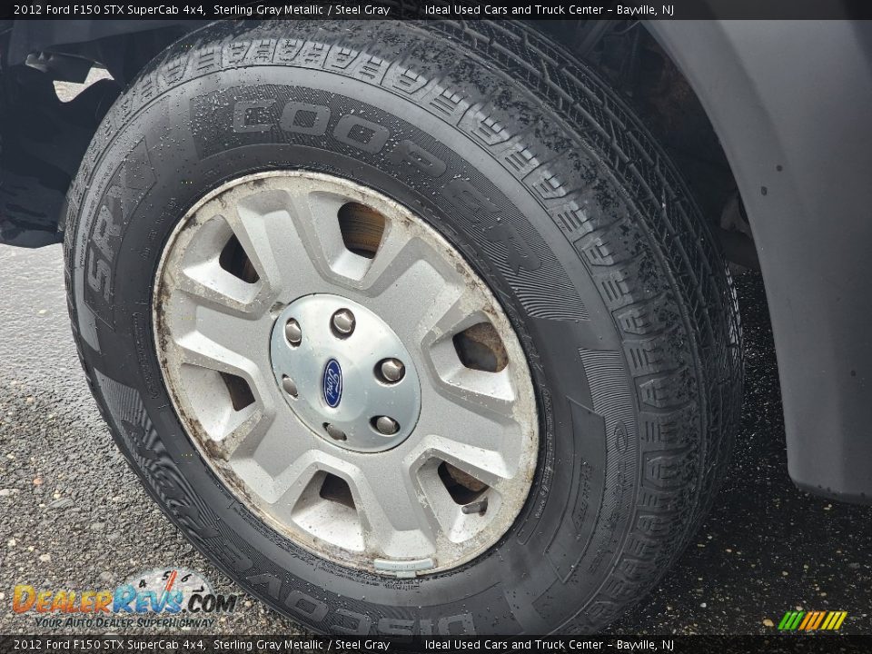 2012 Ford F150 STX SuperCab 4x4 Sterling Gray Metallic / Steel Gray Photo #22