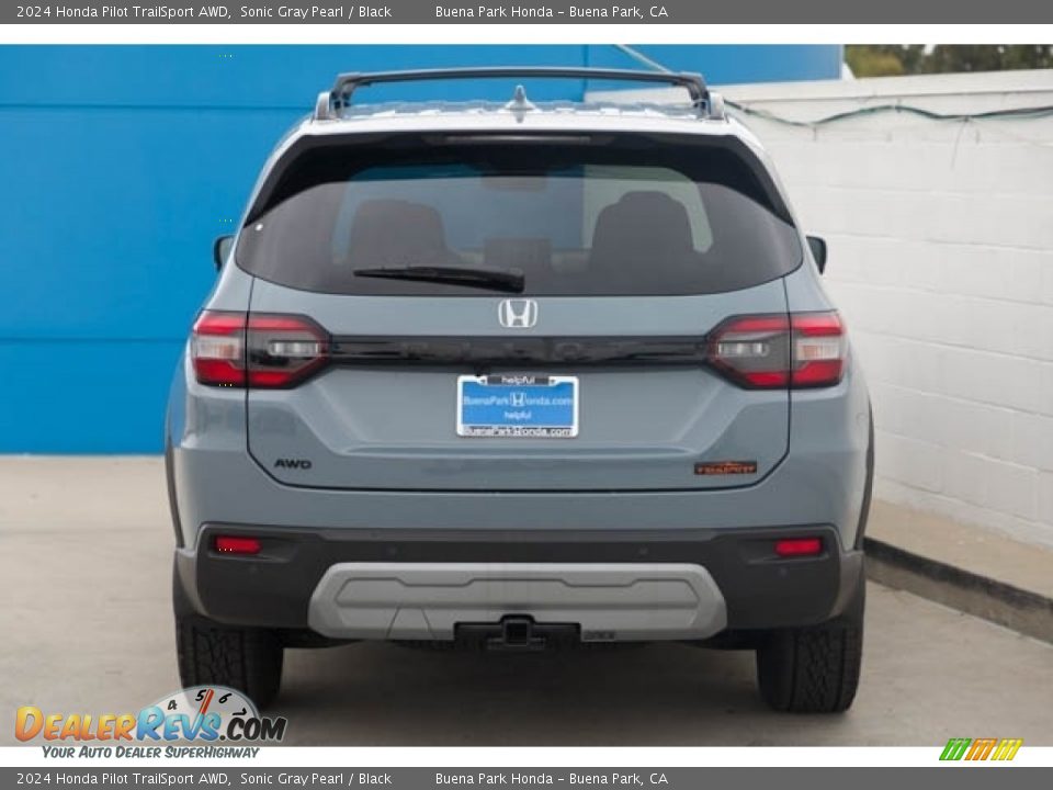 Sonic Gray Pearl 2024 Honda Pilot TrailSport AWD Photo #5