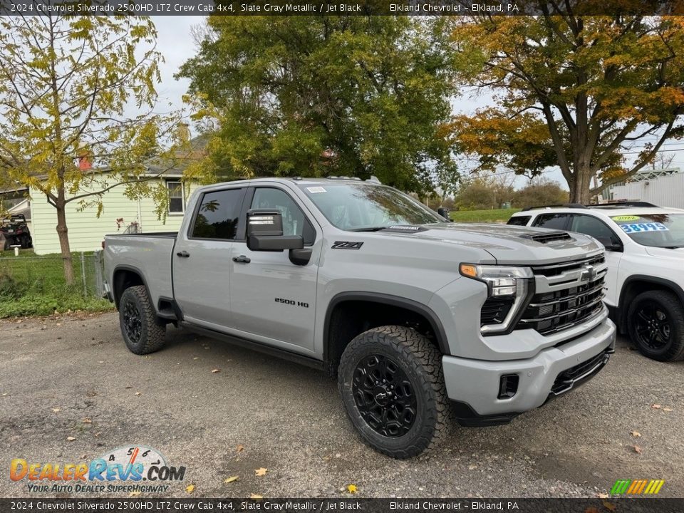 Front 3/4 View of 2024 Chevrolet Silverado 2500HD LTZ Crew Cab 4x4 Photo #1