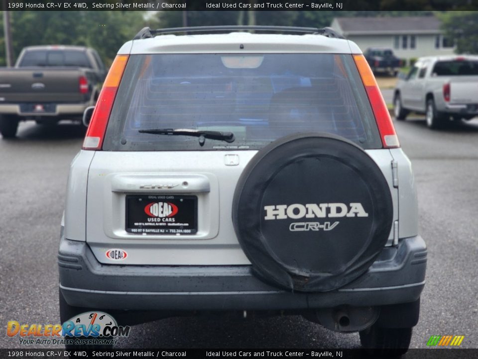 1998 Honda CR-V EX 4WD Sebring Silver Metallic / Charcoal Photo #4