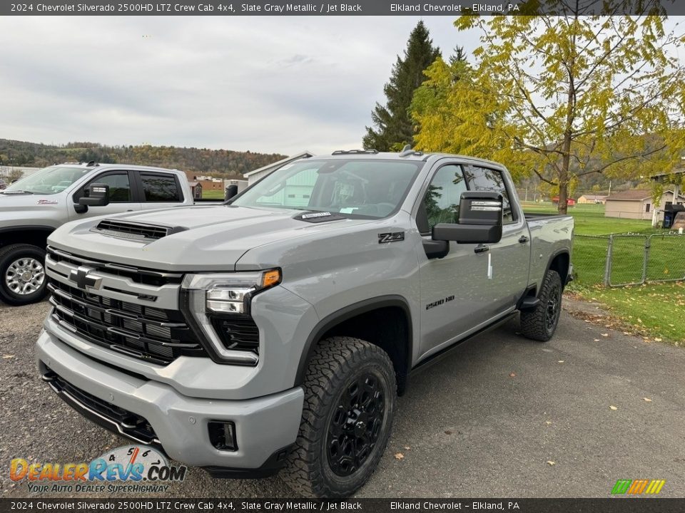 Slate Gray Metallic 2024 Chevrolet Silverado 2500HD LTZ Crew Cab 4x4 Photo #4