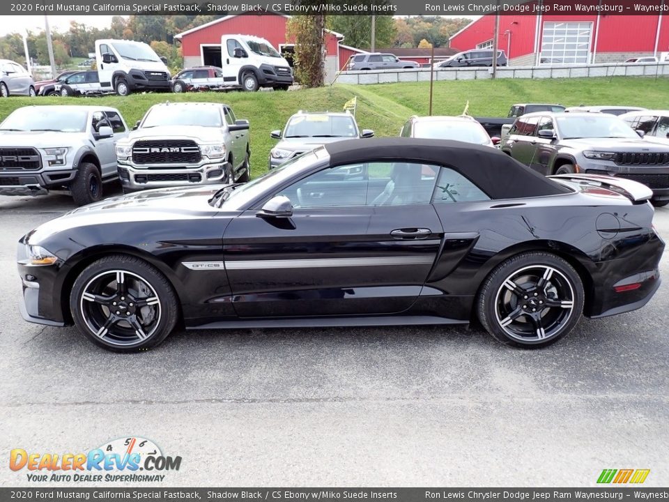 Shadow Black 2020 Ford Mustang California Special Fastback Photo #2