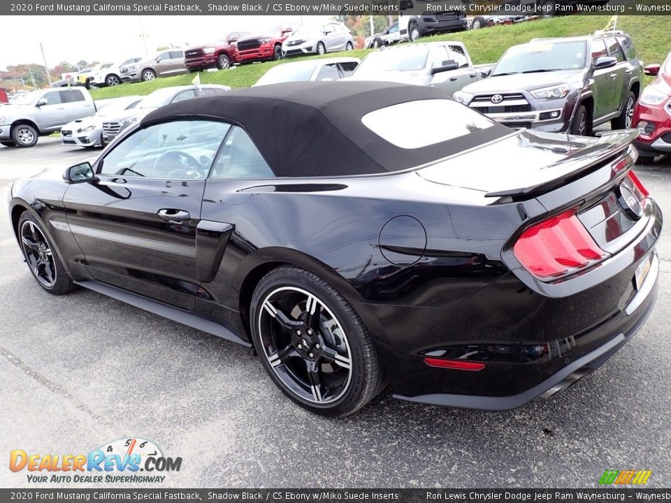 Shadow Black 2020 Ford Mustang California Special Fastback Photo #3