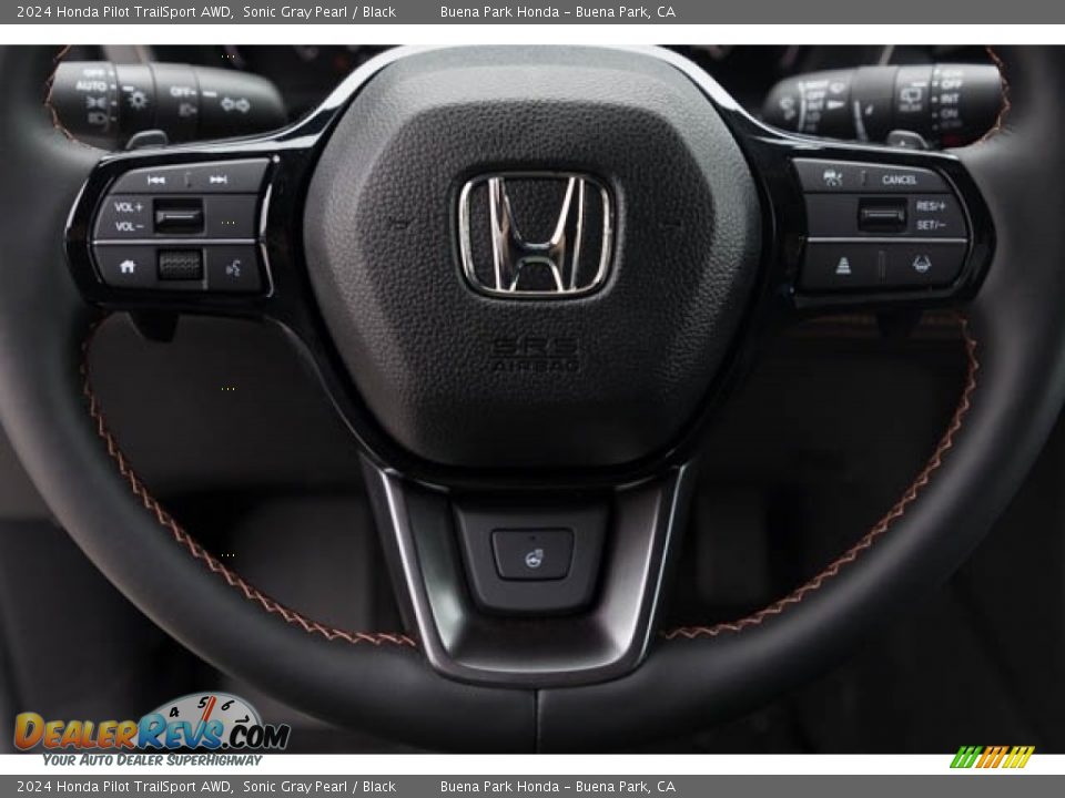 2024 Honda Pilot TrailSport AWD Steering Wheel Photo #19