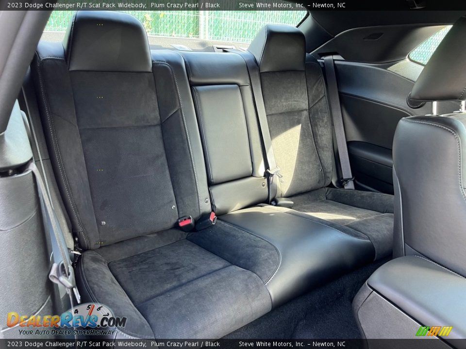 Rear Seat of 2023 Dodge Challenger R/T Scat Pack Widebody Photo #16