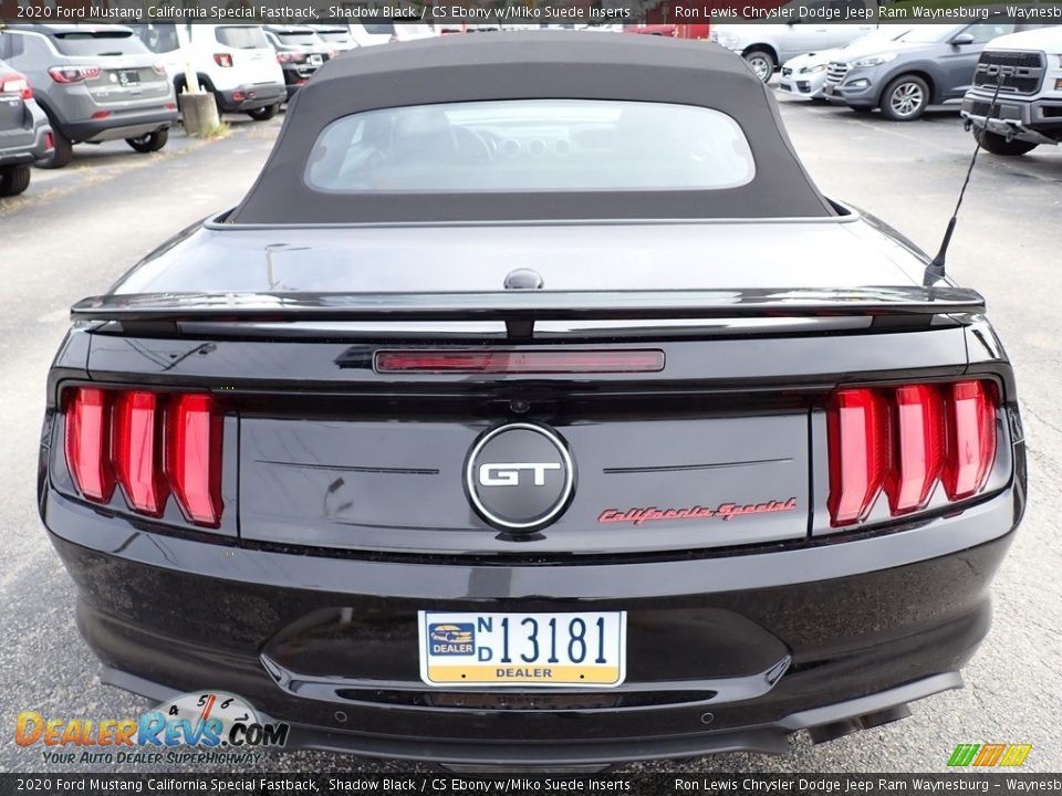 Shadow Black 2020 Ford Mustang California Special Fastback Photo #4