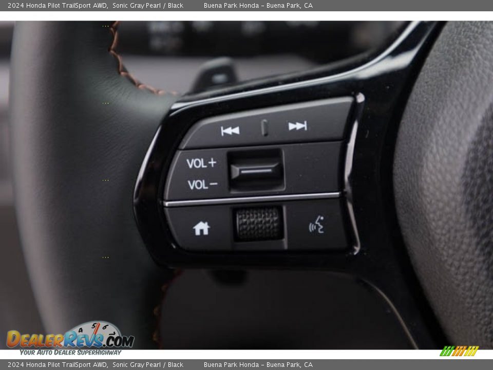2024 Honda Pilot TrailSport AWD Steering Wheel Photo #20