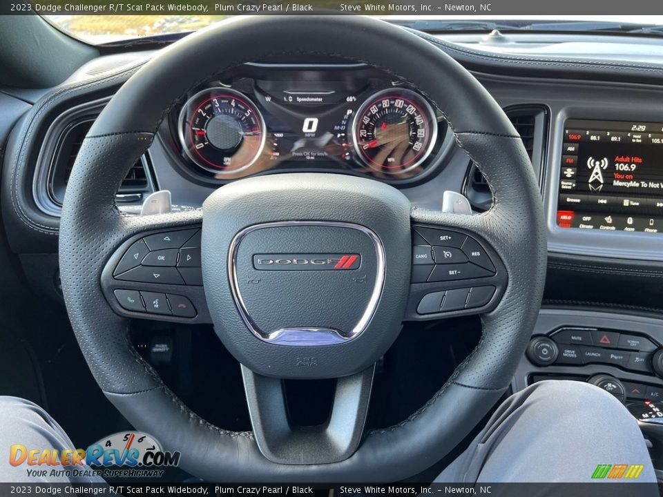 2023 Dodge Challenger R/T Scat Pack Widebody Steering Wheel Photo #18