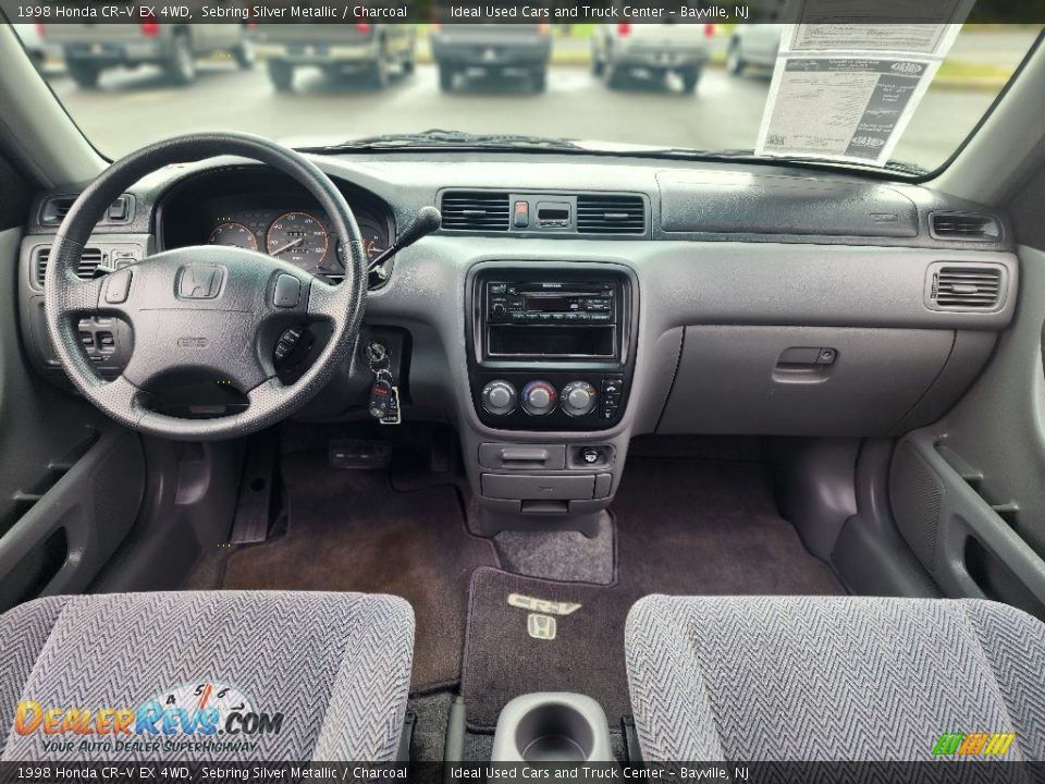 Charcoal Interior - 1998 Honda CR-V EX 4WD Photo #15