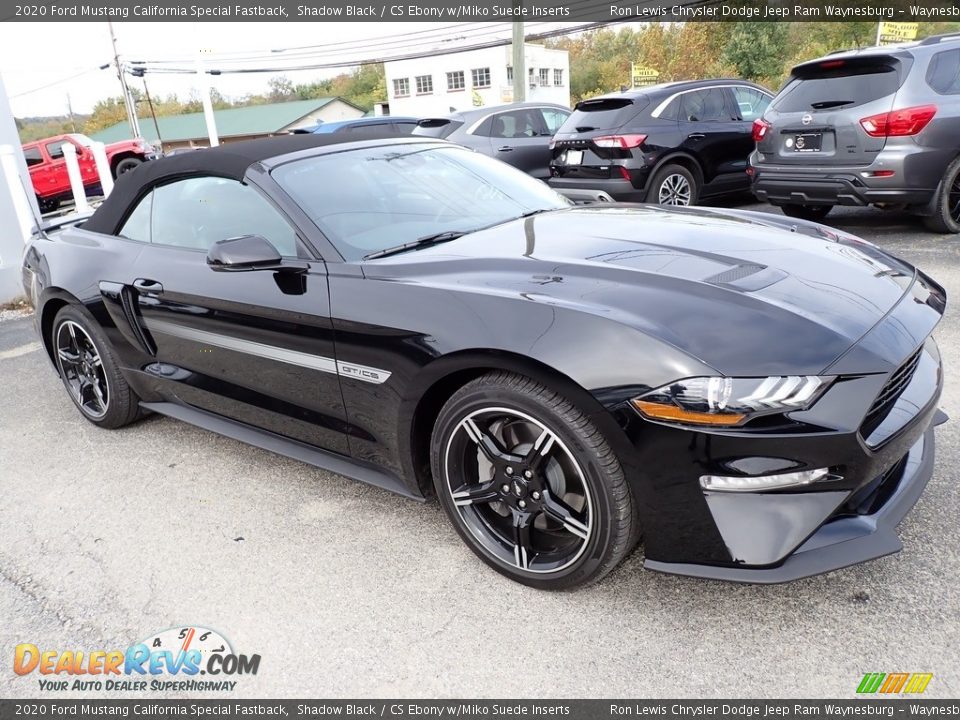 Front 3/4 View of 2020 Ford Mustang California Special Fastback Photo #8