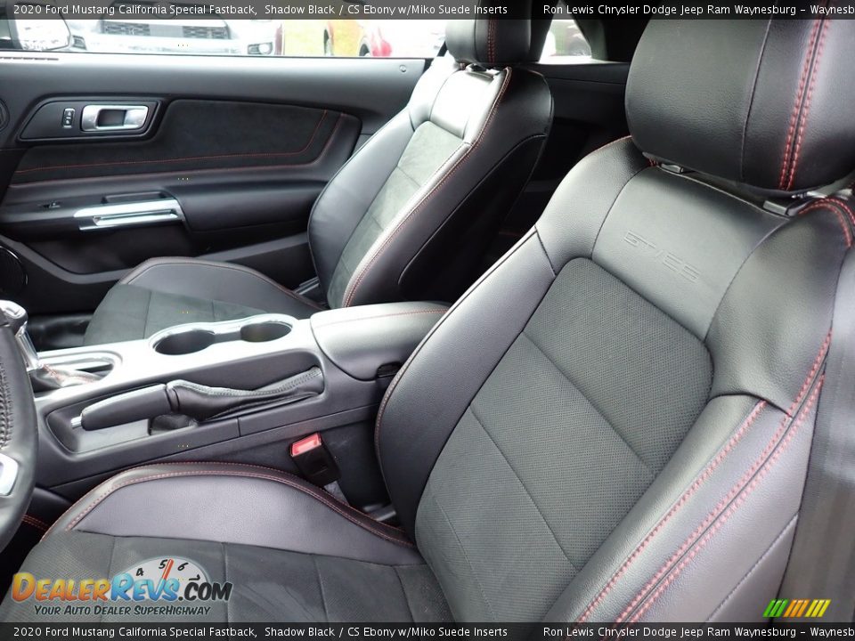 Front Seat of 2020 Ford Mustang California Special Fastback Photo #11