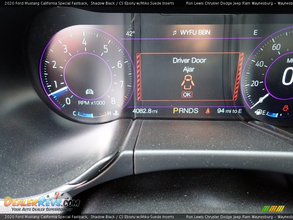 2020 Ford Mustang California Special Fastback Gauges Photo #20