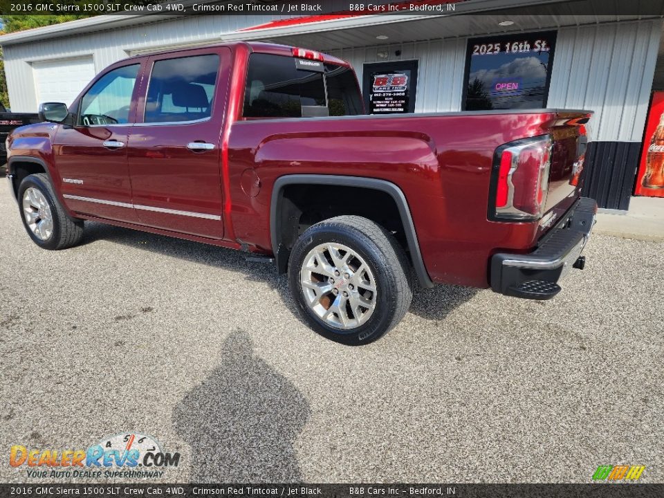 2016 GMC Sierra 1500 SLT Crew Cab 4WD Crimson Red Tintcoat / Jet Black Photo #2