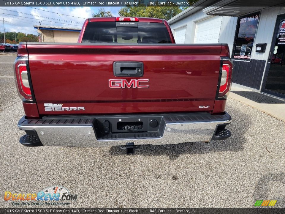 2016 GMC Sierra 1500 SLT Crew Cab 4WD Crimson Red Tintcoat / Jet Black Photo #3