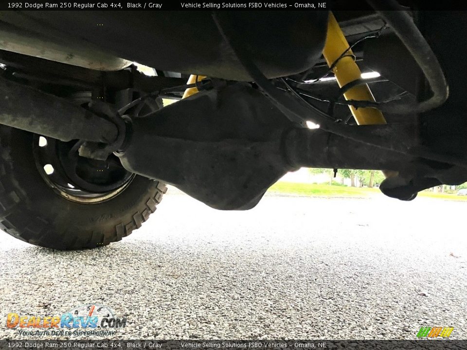 Undercarriage of 1992 Dodge Ram 250 Regular Cab 4x4 Photo #27