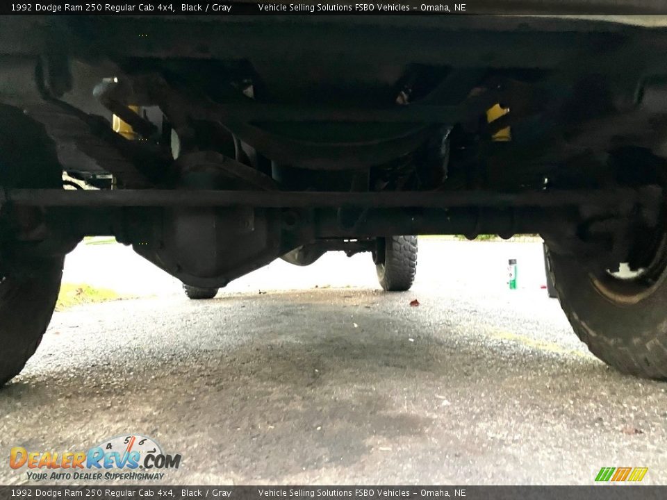 Undercarriage of 1992 Dodge Ram 250 Regular Cab 4x4 Photo #32