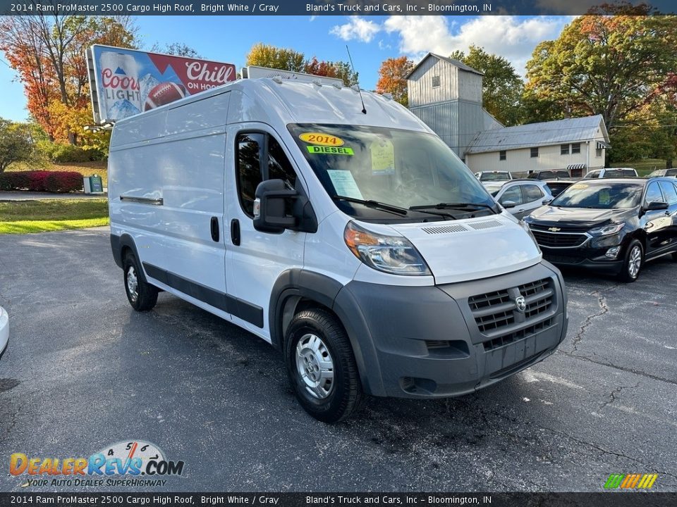 Bright White 2014 Ram ProMaster 2500 Cargo High Roof Photo #4