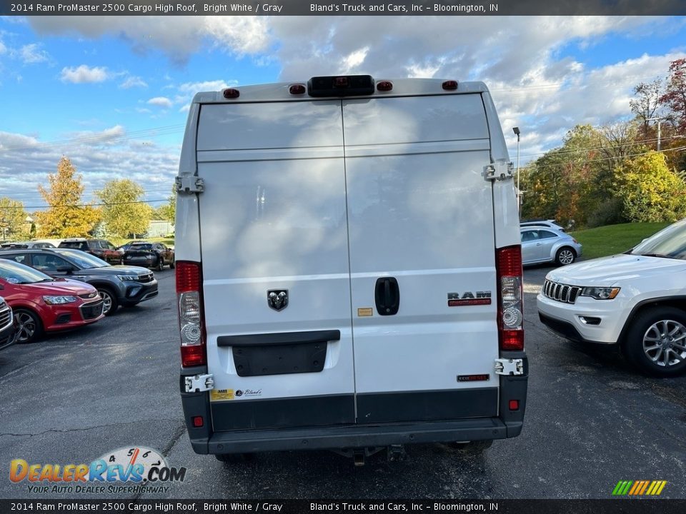 Bright White 2014 Ram ProMaster 2500 Cargo High Roof Photo #7