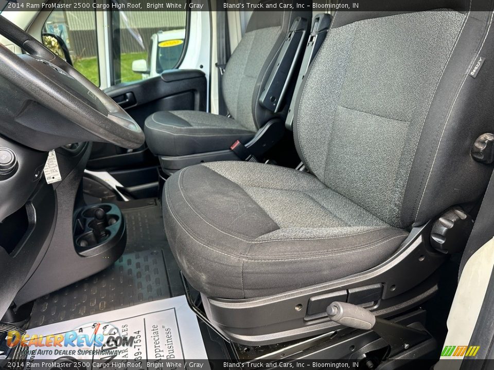 Front Seat of 2014 Ram ProMaster 2500 Cargo High Roof Photo #14